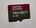 闪迪（SanDisk）128GB TF(MicroSD)内存卡 4K极速金卡A2 V30 U3行车记录仪 运动相机无人机 监控存储卡 读190MB/s 实拍图