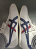 Onitsuka Tiger鬼塚虎男鞋 慢跑鞋透气轻便男女款运动休闲鞋RUNSPARK 白色/藏青色(1183B480-107) 42.5 实拍图