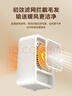 美的（Midea）【小身材】暖风机家用/小太阳取暖器/小型电暖器/电暖气/电热风扇/暖手宝台地两用速热便携HFU15D 实拍图