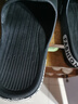 拖鞋男夏季外穿大码运动防滑耐磨室内家居浴室洗澡软底凉拖鞋男 黑色【升级款】 42-43码（适合41-42码穿） 实拍图