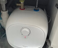 美的（Midea）【8年质保】电热水器小厨宝6.6L出水36L一级能效洗碗洗菜热水器厨房热水宝国家补贴F6.6-20CB(ES) 实拍图