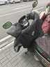 雅迪电动车挡风被电瓶车挡风被冬季加厚电瓶车挡风保暖标准款-黑色 实拍图