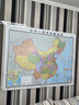 新版升级盒装折叠版 中国地图 行政区划大尺寸1.495米*1.068米 2025 实拍图