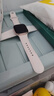 Apple/苹果 Watch Series 10 智能手表GPS款42毫米玫瑰金色铝金属表壳淡桃粉色运动型表带S/M MX1R3CH/B 实拍图