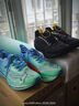 特步【2000公里二代】跑鞋男两千公里耐磨回弹跑鞋体考竞训女跑步鞋 马卡绿/海天蓝 男-建议拍小半码 39.5 实拍图