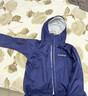 mont·bell 雨行者冲锋衣女款户外超轻防风防水单层硬壳连帽外套 1128662 PTBL爱国者蓝 M 实拍图