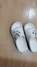 大嘴猴（paul frank）拖鞋女室内外情侣厚底软弹户外运动凉拖鞋奶白40-41PF683 实拍图