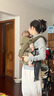 ERGObaby二狗背带婴儿抱娃神器四季透气外出旅行遛娃神器breeze解放双手 breeze透气款-橄榄绿 实拍图