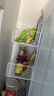 霓峰冰箱置物架侧面挂架壁挂免打孔厨房用品多功能零食果蔬放菜收纳架 白色三层大号【加厚材质】 实拍图