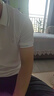 FILA 斐乐官方男装针织短袖领航POLO衫夏季商务休闲凉感上衣 标准白-WT L 175/96A/L 实拍图