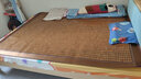 黛安居麻将凉席竹席子麻将席 双人夏天单人宿舍学生可折叠块竹垫空调席 咖啡双牛筋-包边款【性价比高】 单凉席 适用1.5米床 150cm*195cm 实拍图