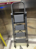 稳纳梯子家用四步折叠梯加厚铝合金装修登高爬梯人字梯工程梯6224S 实拍图
