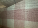 京东京造全棉纱布盖毯 100%全棉可机洗毛巾被 A类毛毯子 胭粉 2x2.3m 实拍图