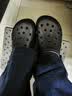 卡骆驰（CROCS）贝雅暖绒克骆格洞洞鞋|206633 黑/黑-060   39 (240mm)   实拍图