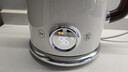美的（Midea）电水壶烧水壶自动断电保温一体  1.6L大容量电热水壶 316L不锈钢恒温壶 精准控温 63-Q 实拍图