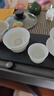 苏氏陶瓷（SUSHI CERAMICS）羊脂玉德化白瓷丰亭三才盖碗功夫茶具套组精致礼盒130ML 实拍图