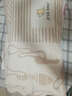 金号（KING SHORE）纯棉提缎绣花枕巾2条装  情侣枕巾一对装 全棉加厚款枕头巾 564款棕色2条 实拍图