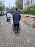 鱼跃 (yuwell)手动轮椅车H062折叠老人轻便免充气铝合金旅行手推代步 实拍图