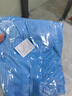 致尔康无尘服防静电 分体连帽防尘服男女 蓝色S 洁净服无尘衣喷漆工作服 实拍图