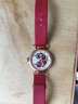 海鸥手表女士全自动机械表时尚镂空防水国表时光女神系列 511.11.6002L（红带） 实拍图
