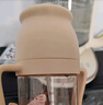 小土豆（potato）儿童水杯PPSU带吸管重力球大宝宝开学饮水杯 300ml 咖黄色 实拍图