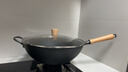 炊大皇炒锅不粘家用厨房炒菜老式精铁燃气适用无涂层大铁锅极铁锅34cm 实拍图