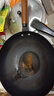 爱仕达（ASD） 炒锅精铁不易锈健康无涂层铁炒锅家用厨房炒菜锅 煤燃气明火通用 精铁炒锅丨无盖丨 32cm 实拍图
