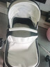 纽贝耳newber纽贝耳婴儿推车可坐躺高景观折叠双向宝宝手推车避震轻便 黑白【优质PU皮】 实拍图