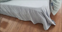 艾薇冰丝床单夏季裸睡单人学生宿舍床单单件  冰丝灰 180*230cm 实拍图