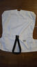 竞派 纯棉成人儿童跆拳道服长袖短袖男女跆拳道服装初学者训练服衣服 经典款纯棉长袖长裤（面料柔软） XXL 实拍图