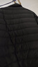 京东京造【air+零压羽绒】轻薄羽绒服男外套冬立领白鸭绒 曜石黑L 实拍图