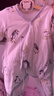 童泰新生婴儿衣服连体衣夹棉秋冬季0-6月初生宝宝纯棉加厚哈衣爬服 郊游企鹅 66cm (建议3-6个月身高60-68cm) 实拍图
