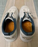 回力（Warrior）官方男鞋板鞋秋季透气小白鞋子男士皮面运动鞋男百搭休闲鞋白蓝43 实拍图