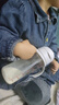 贝亲（Pigeon）自然成长翻盖直饮吸管 大童奶瓶330ml 经典款 18月+  AA278 实拍图