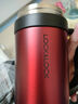 乐扣乐扣(lock&lock)真空保温商务杯子不锈钢水杯红色400mL保温杯LHC4030R 实拍图