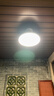 美的（Midea）风扇灯一体LED照明餐厅卧室客厅灯三防护眼灯具熟睡风包安装 实拍图