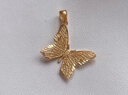 周大生黄金吊坠女足金蝴蝶首饰挂坠新年礼物送女友1.75g 实拍图