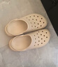 京东京造【抗菌洞洞鞋】凉鞋情侣旅行沙滩两穿eva凉拖鞋女士米粉39-40 实拍图