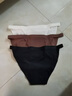 都市丽人内裤女冰丝无痕丁字裤一片式超薄性感低腰纯色运动健身T裤XL 实拍图