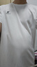 骆驼（CAMEL）运动速干T恤透气宽松户外休闲圆领情侣短袖夏季男款，白色L 实拍图