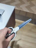 齐心（COMIX）吾皇猫 笔形迷你儿童剪刀安全手工 美术便携折叠式 多功能圆头小剪刀  黄色 EWHBZ0118  实拍图