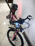 凤凰山地自行车男女变速山地车碟刹青少年儿童自行车学生单车 星际 蓝粉【变速】后座+LED灯+辐条轮 22寸【适合130-170cm】 实拍图