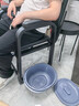 H.fine老人坐便器家用结实可移动马桶残疾人厕所坐便椅子老年专用坐便椅 【沙发靠背】葫芦孔坐便椅 实拍图