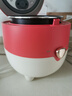 美的（Midea）迷你电饭煲微压 小型家用电饭煲1-2人电饭锅家用1-2-3个人用宿舍萌趣多功能煲汤煮饭煮粥不粘内胆 【萌趣狐狸煲】黑晶精煮 1.2L 一键快煮 实拍图