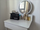 圣多堡化妆桌卧室梳妆台小户型现代简约2023年新款书桌化妆台一体化妆镜 60*40*126无抽 高清镜 组装 实拍图