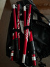 德瑞森 登山杖高硬度超轻便携式折叠手杖专业户外登山伸缩登山杖男女款 登山杖5节折叠短款红色 实拍图
