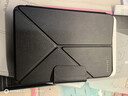 PITAKA适用苹果iPad mini7/6保护套保护套2024款横竖两用磁吸双面夹支架壳带笔槽超轻薄防弯pu保护壳黑色 实拍图