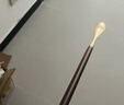 秉优 紫檀木黄铜头鞋拔子 长柄整木实木鞋拔不弯腰提鞋穿鞋神器高端 实拍图