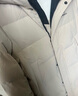 鸭鸭王一博同款冰壳系列3.0pro羽绒服男女长款过膝25冬季新款极寒外套 米白色 S (建议90-115斤) 实拍图