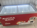 澳柯玛（AUCMA） 商用大容量冷柜 卧式冷冻展示柜雪糕柜 全篮筐便利店冷冻柜平岛柜 【弧形玻璃门】一级能效 | SD-516CG 实拍图